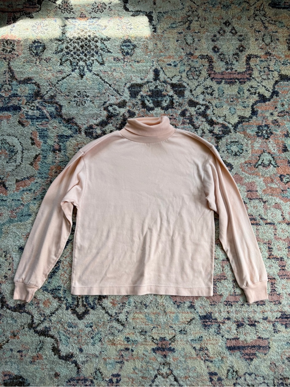 Vintage Orange Turtleneck